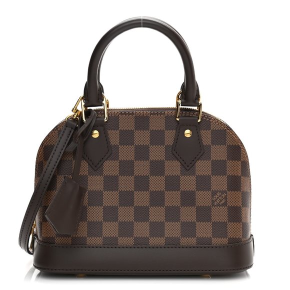 Louis Vuitton Handbags - AUTHENTIC LOUIS VUITTON Damier Ebene Alma BB